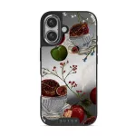 Afternoon Tea - iPhone 16 Case, Elite Mirror Dark (MagSafe) / Silver