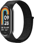 &bdquo;Xiaomi Mi Band 9/8&ldquo; &bdquo;NylonLoop&ldquo; juoda