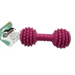 Guminis hantelis su dygliais &scaron;unims Mr. Pretzel MP-4263, 15 cm