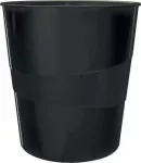 Leitz wastebasket black (ko 0006187)