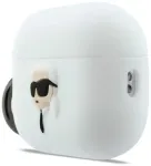 Silicone Karl Head 3D Apple AirPods Pro 3 White