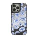Taverna - iPhone 16 Pro Max Case, Elite Mirror Dark (MagSafe) / Silver