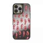 Coral Reef - iPhone 16 Pro Max Case, Elite Mirror Dark (MagSafe) / Gold