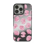Shell We - iPhone 16 Pro Case, Elite Mirror Dark (MagSafe) / Silver
