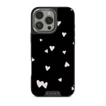 Love Notes - iPhone 16 Pro Max Case, Elite Dark (MagSafe) / Silver