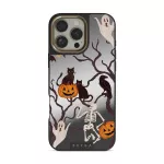 Trick or Treat - iPhone 16 Pro Max Case, Elite Mirror Dark (MagSafe) / Gold