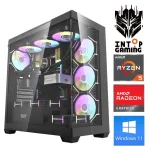 INTOP Ryzen 5 7500F 64GB DDR5 1TB SSD M.2 NVME RX9060XT 16GB WIN11
