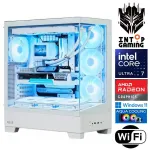 INTOP AQUA Ultra 7 270K Plus 32GB DDR5 1TB SSD M.2 NVME RX9060XT 16GB WiFi WIN11Pro