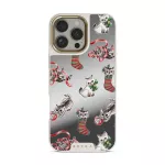 Merry Kitty - iPhone 16 Pro Case, Elite Mirror Light (MagSafe) / Gold