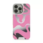 Ride The Wave - iPhone 16 Pro Max Case, Elite Mirror Light (MagSafe) / Silver