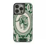 Antique - iPhone 16 Pro Max Case, Elite Dark (MagSafe) / Silver