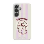 Stay Lucky - Samsung Galaxy S25 Case, Elite Light (Magnetic) / Silver