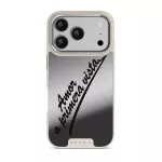 Amor - iPhone 17 Pro Case, Elite Mirror Light (MagSafe) / Silver