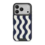Out of Line - iPhone 17 Pro Case, Elite Dark (MagSafe) / Silver