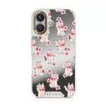 Maneki Neko - iPhone 16 Case, Elite Mirror Light (MagSafe) / Gold