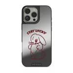 Stay Lucky - iPhone 16 Pro Max Case, Elite Mirror Dark (MagSafe) / Gunmetal