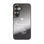 City Lights - Samsung Galaxy S25 Plus Case, Elite Mirror Dark (Magnetic) / Gold