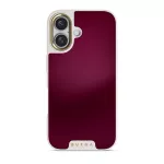 Dark Cherry - iPhone 16 Case, Elite Light (MagSafe) / Gold