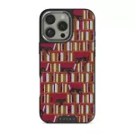Ex Libris - iPhone 16 Pro Case, Elite Dark (MagSafe) / Silver