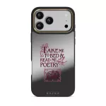 Read Me - iPhone 17 Pro Max Case, Elite Mirror Dark (MagSafe) / Gold