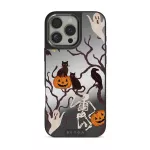 Trick or Treat - iPhone 16 Pro Max Case, Elite Mirror Dark (MagSafe) / Gunmetal