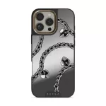 Cold Heart - iPhone 16 Pro Case, Elite Mirror Light (MagSafe) / Gold