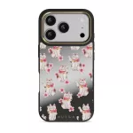 Maneki Neko - iPhone 17 Pro Case, Elite Mirror Dark (MagSafe) / Gold