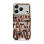 Ex Libris - iPhone 17 Pro Case, Elite Mirror Light (MagSafe) / Gold