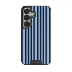 Fine Line - Samsung Galaxy S25 Case, Elite Dark (Magnetic) / Silver