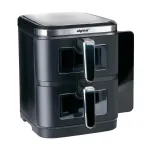 &bdquo;Air Fryer&ldquo; ALPINA 2x5,5 l, 2800 W, juoda