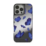 Spring Court - iPhone 16 Pro Max Case, Elite Mirror Dark (MagSafe) / Silver