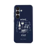 Wine & Dine - Samsung Galaxy S25 Case, Tough (Magnetic) / N/A
