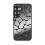 Void - Samsung Galaxy S25 Case, Elite Mirror Dark (Magnetic) / Gunmetal