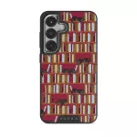 Ex Libris - Samsung Galaxy S25 Plus Case, Elite Dark (Magnetic) / Silver