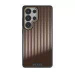 Macchiato - Samsung Galaxy S25 Ultra Case, Elite Mirror Dark (Magnetic) / Gold