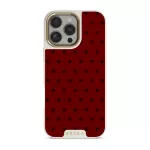 Red Velvet - iPhone 16 Pro Max Case, Elite Light (MagSafe) / Gold