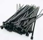 &bdquo;LeanToys&ldquo; organizatorius. Kabelio suspaudimo juostos, užtrauktukai, &bdquo;Trytki&ldquo;, 2,5 x 200 mm