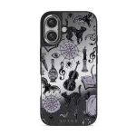 Academy - iPhone 16 Case, Elite Mirror Dark (MagSafe) / Silver