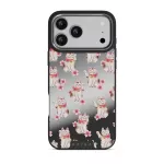 Maneki Neko - iPhone 17 Pro Max Case, Elite Mirror Dark (MagSafe) / Gunmetal