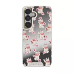 Maneki Neko - Samsung Galaxy S25 Case, Elite Mirror Light (Magnetic) / Gold