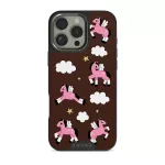 Cloud Hopping - iPhone 16 Pro Max Case, Elite Dark (MagSafe) / Gunmetal