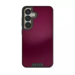 Dark Cherry - Samsung Galaxy S25 Case, Elite Dark (Magnetic) / Gold