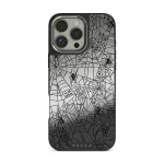 Wicked Ways - iPhone 16 Pro Case, Elite Mirror Dark (MagSafe) / Silver