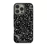 Starry Night - Stars iPhone 16 Pro Case, Elite Dark (MagSafe) / Silver