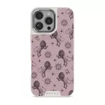 Leo - iPhone 16 Pro Case, Elite Light (MagSafe) / Silver / Pink