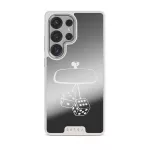 City Lights - Samsung Galaxy S25 Ultra Case, Elite Mirror Light (Magnetic) / Silver