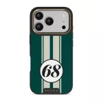 Classic Racing - iPhone 17 Pro Case, Elite Dark (MagSafe) / Gold