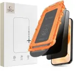 &bdquo;Hofi Szkło&ldquo; privatumo apsauginė plėvelė &bdquo;Tech-Protect Quick Set Spy+&ldquo;, 2 vnt. rinkinys, skirta &bdquo;iPhone 18 Pro Max&ldquo; (5906302341221)