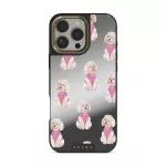 Poodle - iPhone 16 Pro Case, Elite Mirror Light (MagSafe) / Gold