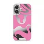 Ride The Wave - iPhone 16 Case, Elite Mirror Light (MagSafe) / Silver